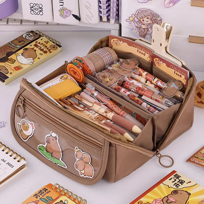 Büyük Boy Çok Cepli Kalemlik