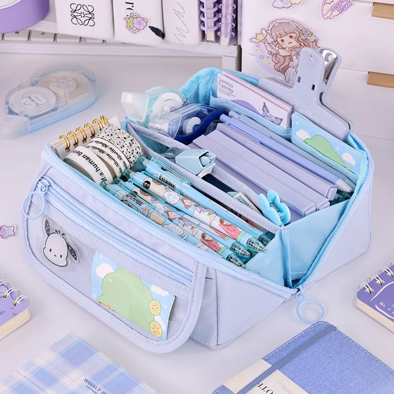 Büyük Boy Çok Cepli Kalemlik