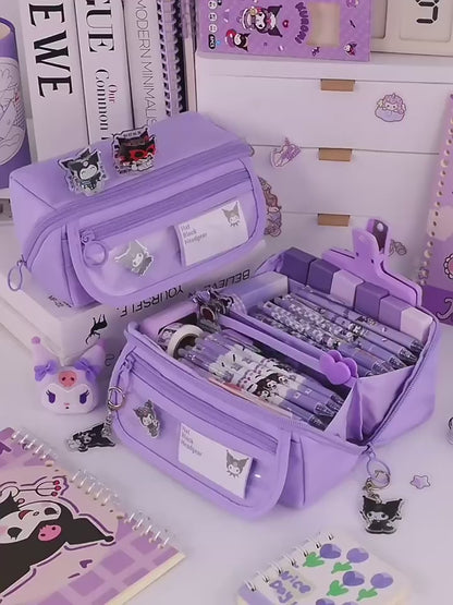 Büyük Boy Çok Cepli Kalemlik